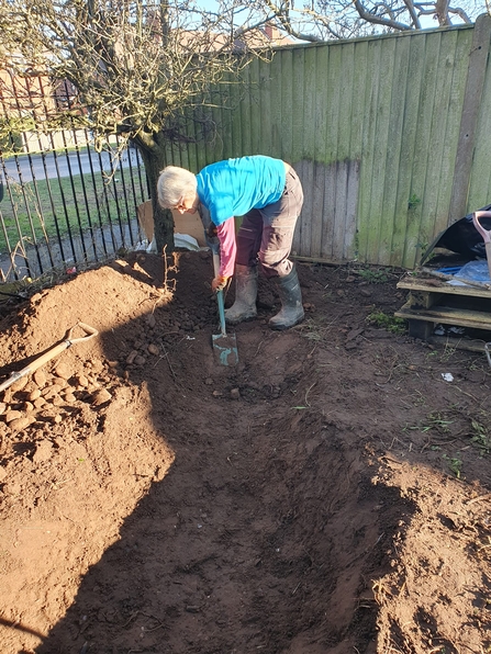 Completing work at St. Peter's church